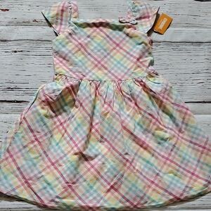 Gymboree Multicolor Plaid Kids Dress